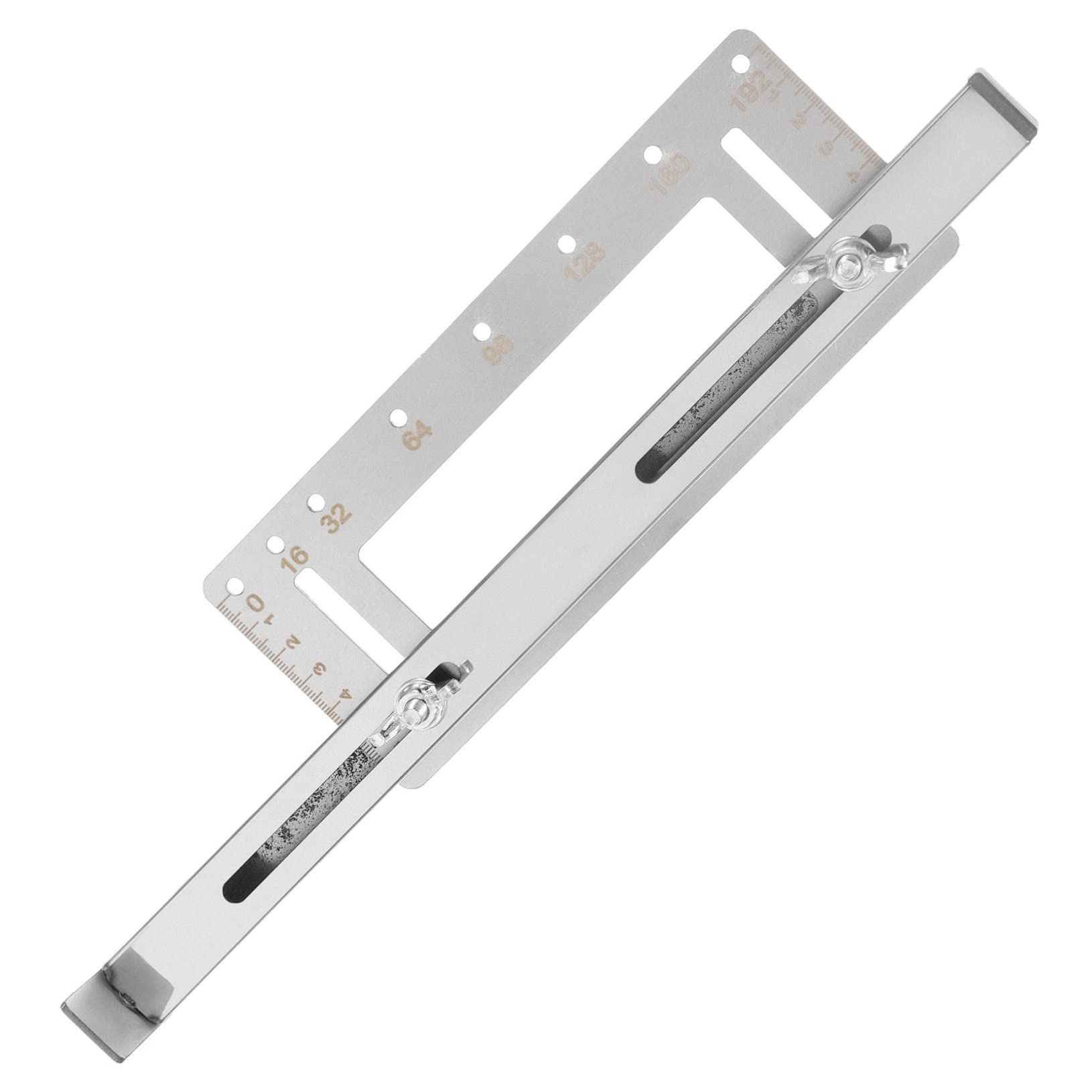 KONTONTY Punch Locator Wood Working Tools Template for Cabinet Hardware Cabinet Handle Cabinets Handles Punch Down Tool Woodworking Tools Punch Hole Stainless Steel Installation Tool