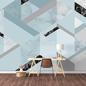 Wall Mural Abstract Geometric Pattern Removable Wallpaper Wall Sticker for Bedroom Living Room - 66x96 inches