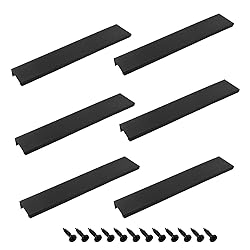 Cionyce 6 Pack Hidden Cabinet Pulls 7.87"/200mm