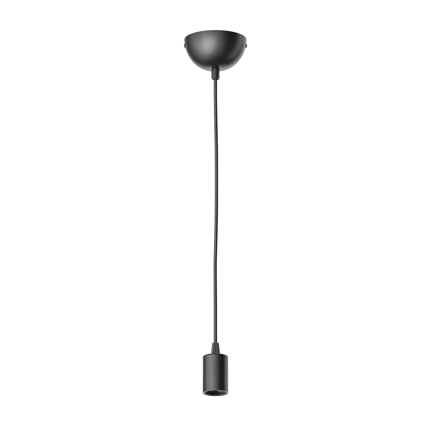 ledscom.de Pendant Light/Hanging lamp DORI, Black matt, 1x E27 max. 60W — image 1