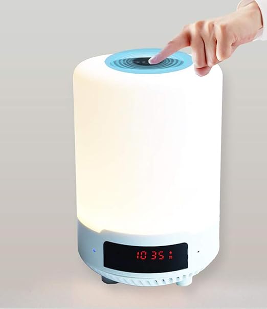 Möbel & Wohnen Bluetooth Lautsprecher LED Nachtlampe Nachttischleuchte