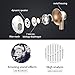 Personalized Apple Style Earbuds, Langsdom F9 Headphones Powerful Bass Remote Control with Microphone for iPhone, iPad, Samsung, Android,MP3 & MP4 Players (Gold, Case)