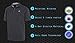 Three Sixty Six Golf Shirts for Men - Dry Fit Cotton Polo Shirt - Includes 20 Golfing Tees Grey