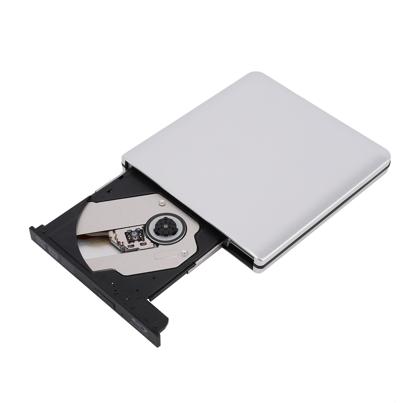External Optical Drive,DVD CD BD Writer Recorder,USB Blu Ray Laptop PC External Optical Drive Disc Burner, Universal Desktop Notebook DVD BD Writer Recorder