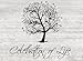 Celebration Of Life: Funeral Guest Books, Blank Lined Guest Book For Memorials & Funerals, (8.25