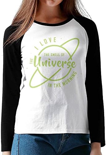 XDXG05 Women's The Smell Of The Universe T Shirt,Long Sleeve Tee For Woman