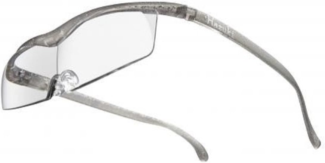 Hazuki Compact Clear Lens/Titanium / 1.32 Times