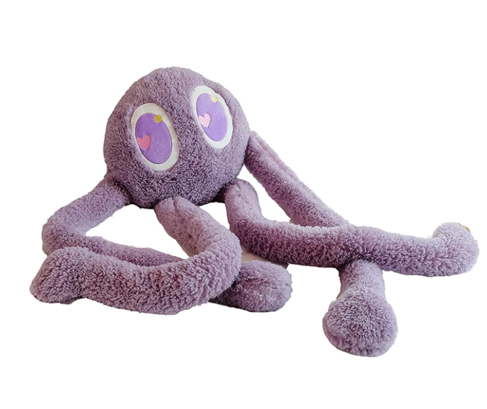 Photo 1 of Xshelley Long Legs Octopus, Large Stuffed Animal Octopus Plush Toy, Pillow, Cushion, Soft Octopus Stuffed Sea Animal, Children's Gift (39 inches high Purple)