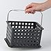 iDesign Spa BPA-Free Plastic Small Stackable Basket with Handle - 5.3