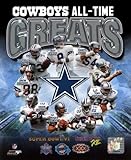 Dallas Cowboys All Time Greats Composite Photo 8 x 10in