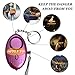 Personal Alarm, 140db SLB Emergency Self-Defense Security Alarm Keychain with Mini LED Light for Women Girls Elderly Safety, CE Certified (3 Pack) (Mixed Color)