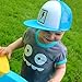 Baby Hats -Toddler Boy Outfit - Infant Sun Hat - Toddler Baseball Hat, Newborn Youth Brim Mesh Trucker Surf SkateBro Fitted Beach Cap Clothes Gorros Para Bebes (M 2-5 Years, Lightning)