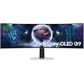 Monitor Samsung Odyssey OLED G9 49", DQHD, 240Hz, 0.03ms, ajuste de altura, G-sync, FreeSync Premium Pro, DP, HDMI, Micro HDM