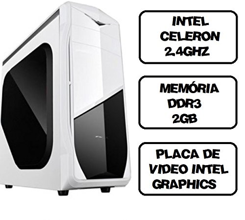 Computador Gamer Celeron G3900 Dual Core 2.8 Ghz HDMI 4Gb Nvidia Gforce GT710