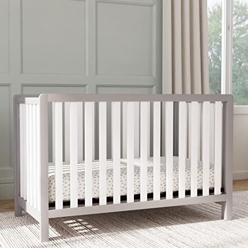 Carter's by DaVinci Colby 4in1 LowProfile Convertible Crib in Grey