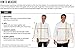 Women’s Long Sleeve Chef Coat/Double Breasted/Plastic Button Reversible Front Closure (S-XL, 2 Colors) (X-Large, Black)