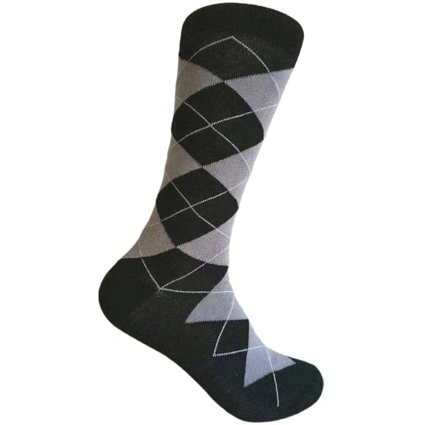 Amazon.com: Men's Black & Gold Argyle Socks - Size: 10-13 : Clothing, Shoes  & Jewelry