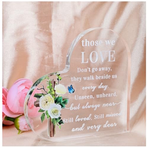 Thoughtful Love Acrylic Plaque, Gift for Friends, Mums, And Loved Ones, Acrylic Signs Plaques to Express Your Affection, Thoughtful Gift, Religious Gift,Appreciation Gifts,Sympathy Gift
