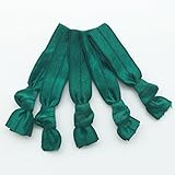 PEPPERLONELY Brand 20PC No Crease Elastic Hair Ties - Forest Green