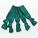 PEPPERLONELY Brand 20PC No Crease Elastic Hair Ties - Forest Green