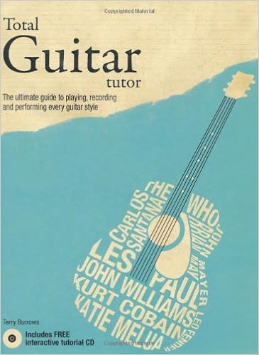 Total Guitar Tutor Burrows Terry Amazon Co Uk Books