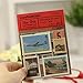 Sunny W Vintage Post Stamps Decorative Stickers,18 Pieces