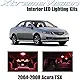 XtremeVision Acura TSX 2004-2008 (8 Pieces) Green Premium Interior LED Kit Package + Installation Tool