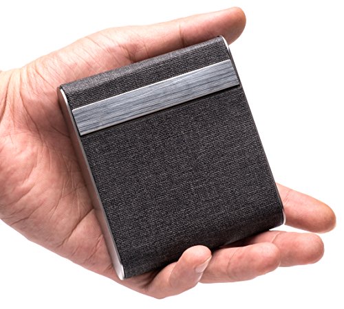 Ultrathin Design Pocket Carrying Cigarette Box Case for Hold 20 Regular Size(Black) - Thumbnail 4