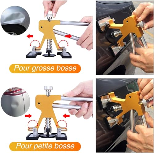 Manelord Car Body Dent Remover and Body Dent Removal Kit, Body Hammer, Car Dent Removal Kit without Paint