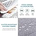 Lifewit 30L (50-Can) Soft Collapsible Cooler Bag Lunch Bag Box, Insulated Travel Bag, Soft-Sided Cooling Bag for Beach/Picnic/Camping/BBQ, Grey