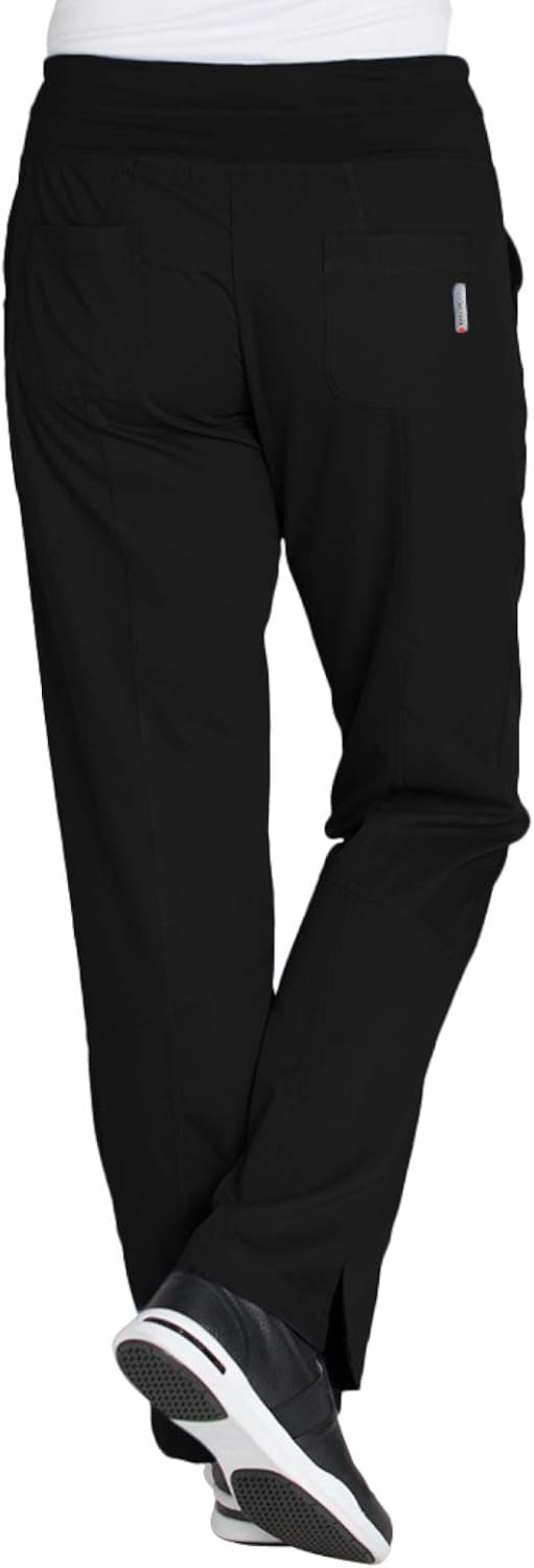 Grey's Anatomy 4-Pocket Yoga Knit Pant for Women– Modern Fit Medical Scrub Pant: Clothing