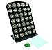 Ladieshow Acrylic Snap Button Jewelry Display Board for Larger Size 12mm 18mm 20mm Button