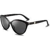 FEISEDY Classic Cateye Polarized Sunglasses for Women 100% UV Protection B2512