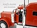Peterbilt 389 Truck Diecast Metal 1/32 Scale Truck Model - RED