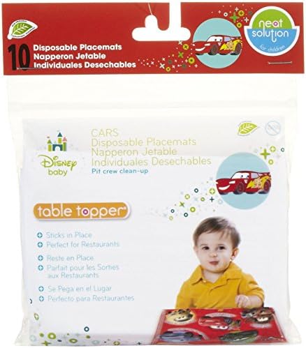 Neat Solutions Eco Table Topper - Disney Cars - 10 ct