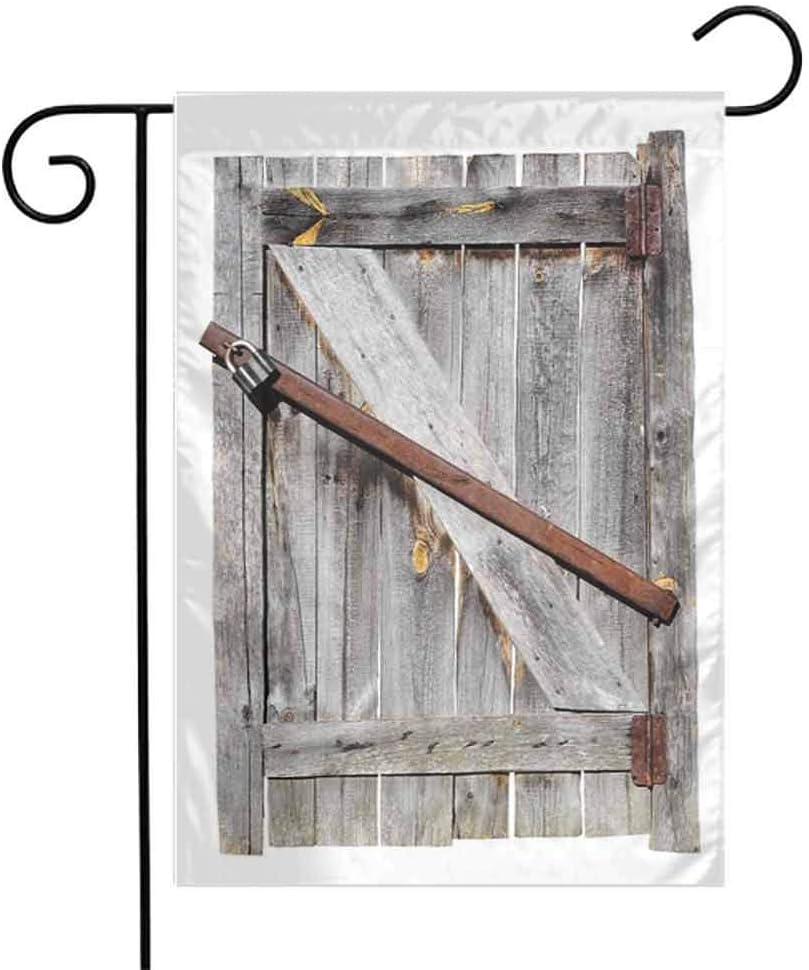 Margaritas rústicas Bandera de la casa de Primavera Floral Puerta de