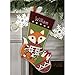 Dimensions 72-08283 Woodland Stocking Felt Applique Kit, 19