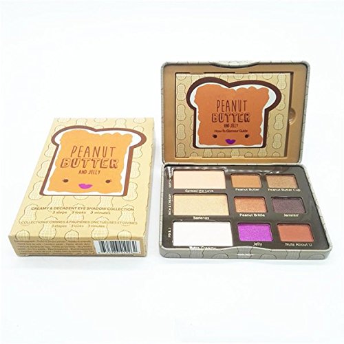 9 Colors Peanut Butter And Jelly Honey Eyeshadow Pallete Pigment Shimmer Cat Eyeshadow Matte Nude Makeup Palette Maquillage Army Green