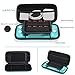 Case for Nintendo Switch Lite Jelly Comb Protective Hard Portable Travel Carry Case for Slim Nintendo Switch Lite Console& Accessories -Turquoisethumb 1