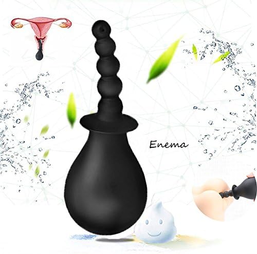 YHFXD Enema Bulb,220ML Large Capacity, Can Do Pe-Nis Can Also Be Douche,Silicone Douche Va-Gina An-Us For Men Women,1