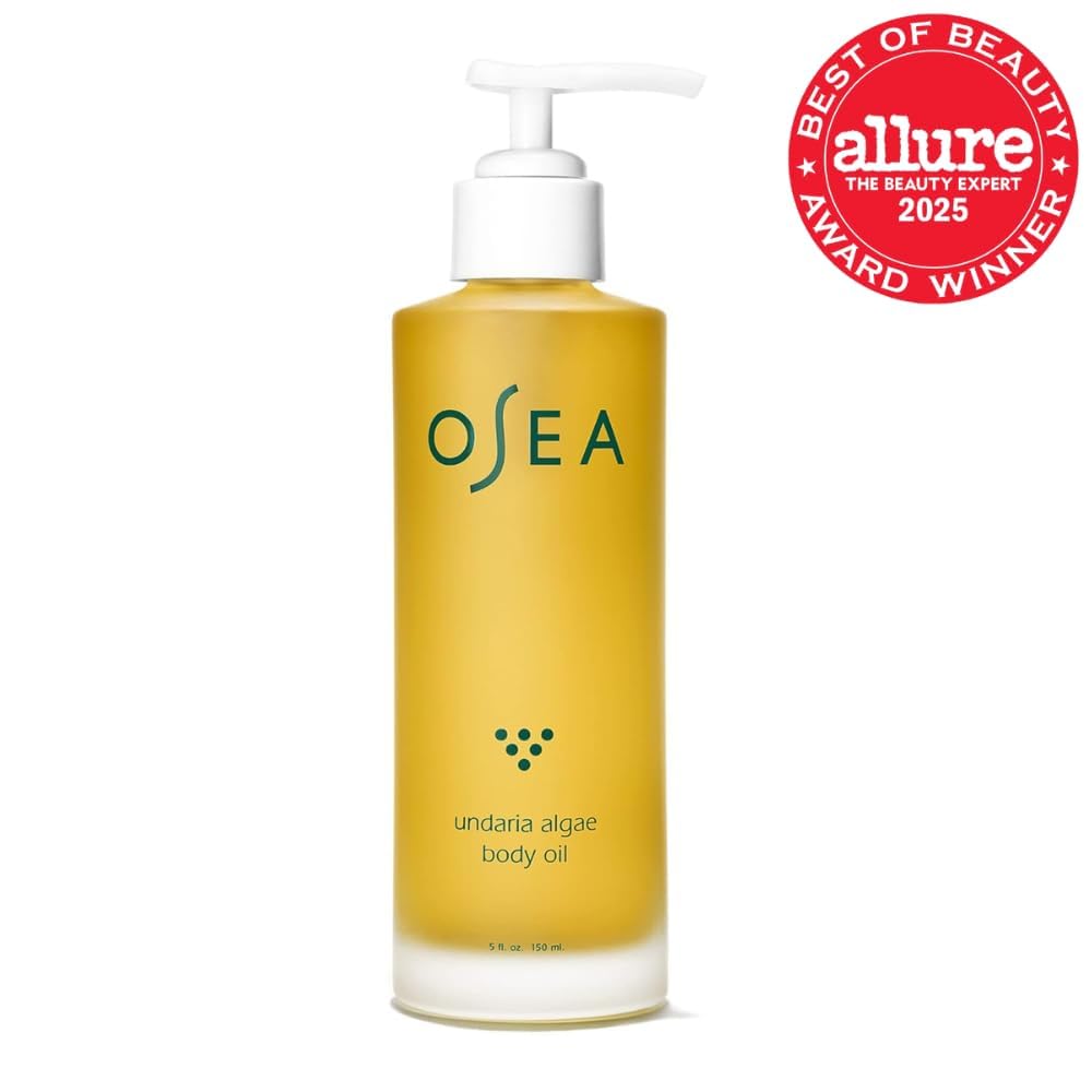 OSEA Undaria Algae Body Oil 5 oz – Visibly Firming, Deeply Moisturizing, Instantly Improve Elasticity, Clean Lightweight Non-Greasy Hydration, Vegan & Cruelty-Free Seaweed Skincare