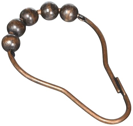 Buy Oil Rubbed Bronze Shower Curtain Rings For Bathroom Shower