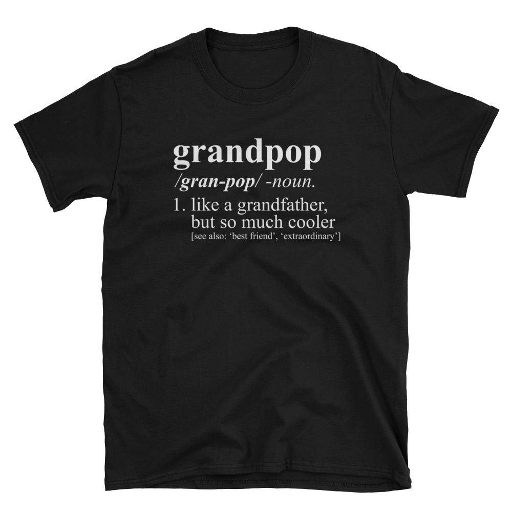 Grandpop Shirt Dictionary Definition Pregnancy Reveal Birth Announcet