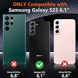 SPIDERCASE Designed for Galaxy S23 Case, [10 FT