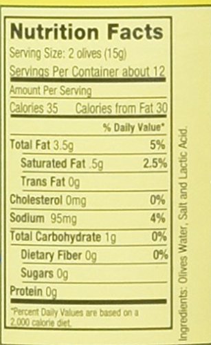 CENTO IMPORTED GAETA OLIVES JARS, 7 OUNCE