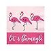 Big Dot of Happiness Pink Flamingo - Party Like a Pineapple - Tropical Summer Tableware Plates, Cups, Napkins - Bundle for 16