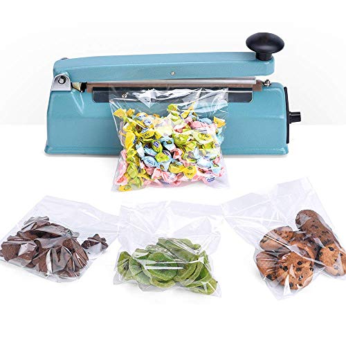 image for Metronic 8 inch Impulse Bag Sealer Poly Bag Sealing Machine Heat Seal 
