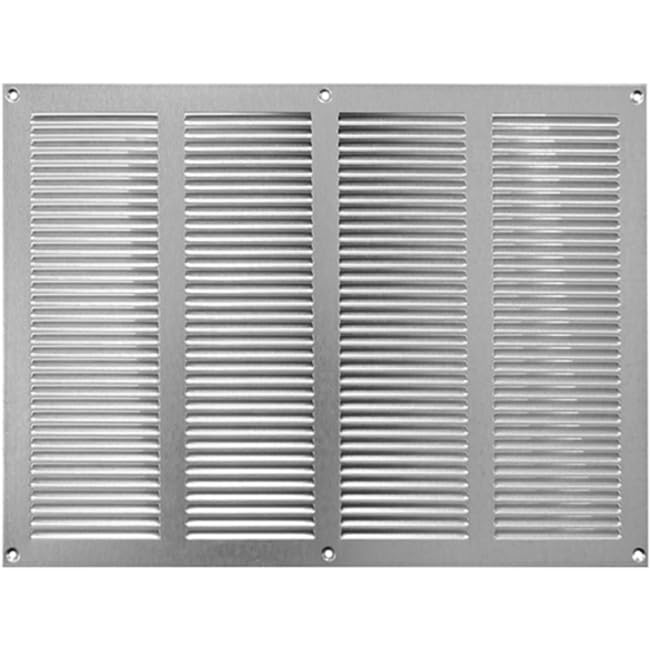 Galvanised Air Vent Grille with Mosquito Net 400 x 300 mm