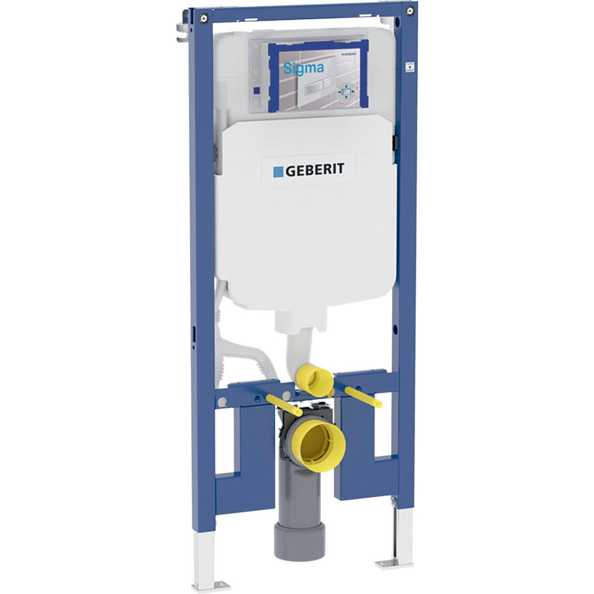 Geberit Duofix Frame with 111.791.00.1 Sigma Flush Cistern, 2016 (8 cm)