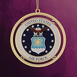 ChemArt Air Force Ornament